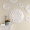 Ekena Millwork Darnay Ceiling Medallion (Fits Canopies up to 7 1/4"), 29 1/4"OD x 2"P, Primed White CM29DA - alternate 5